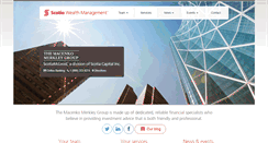 Desktop Screenshot of macenkomerkleygroup.com